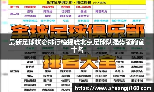 最新足球状态排行榜揭晓北京足球队强势领跑前十名